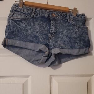 Divided By H&M Stonewashed Blue Jean Denim Shorts Size 10